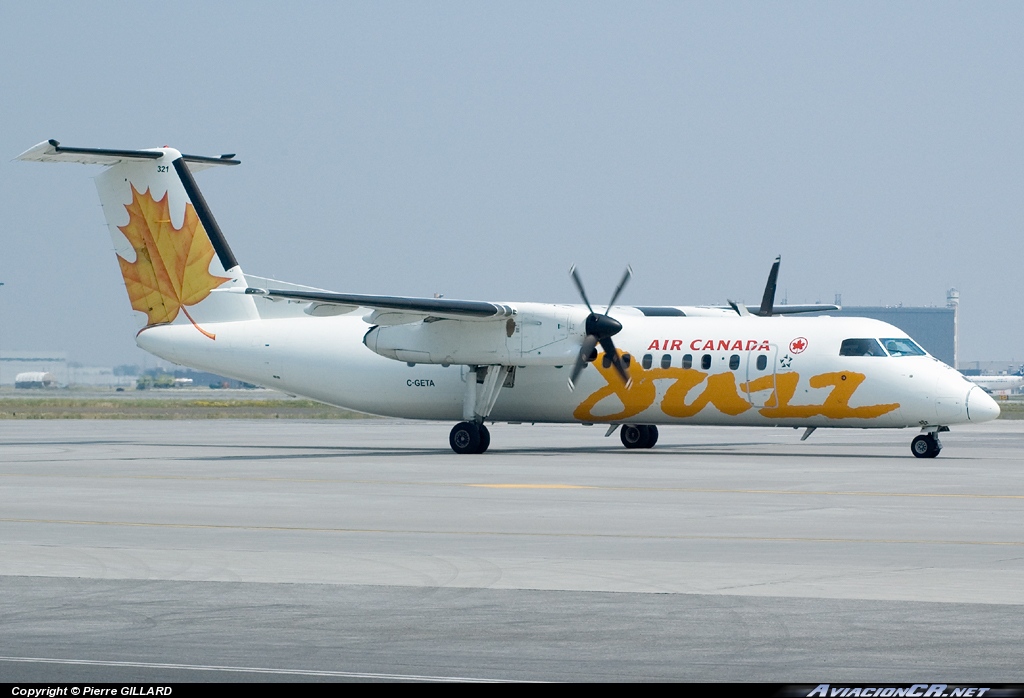 C-GETA - de Havilland DHC-8 (Dash 8) - Jazz (Air Canada)