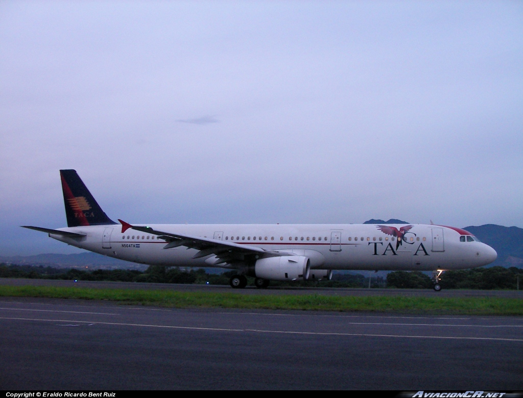 N564TA - Airbus A321-231 - TACA