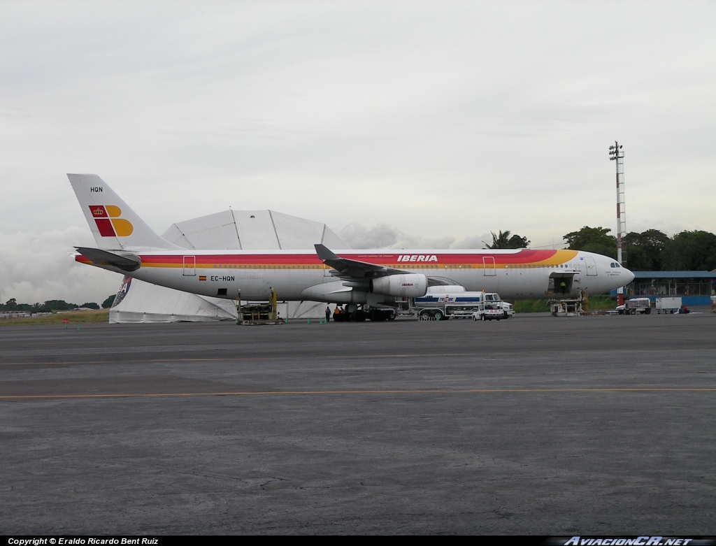 EC-HQN - Airbus A340-313X - Iberia