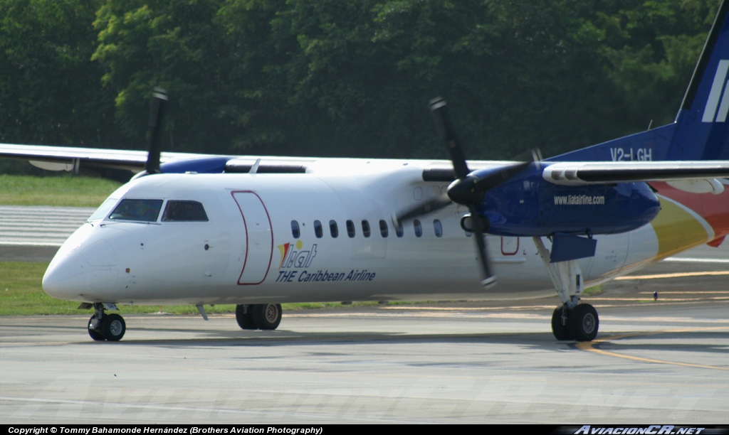 V2-LGH - de Havilland DHC-8 (Dash 8) - LIAT