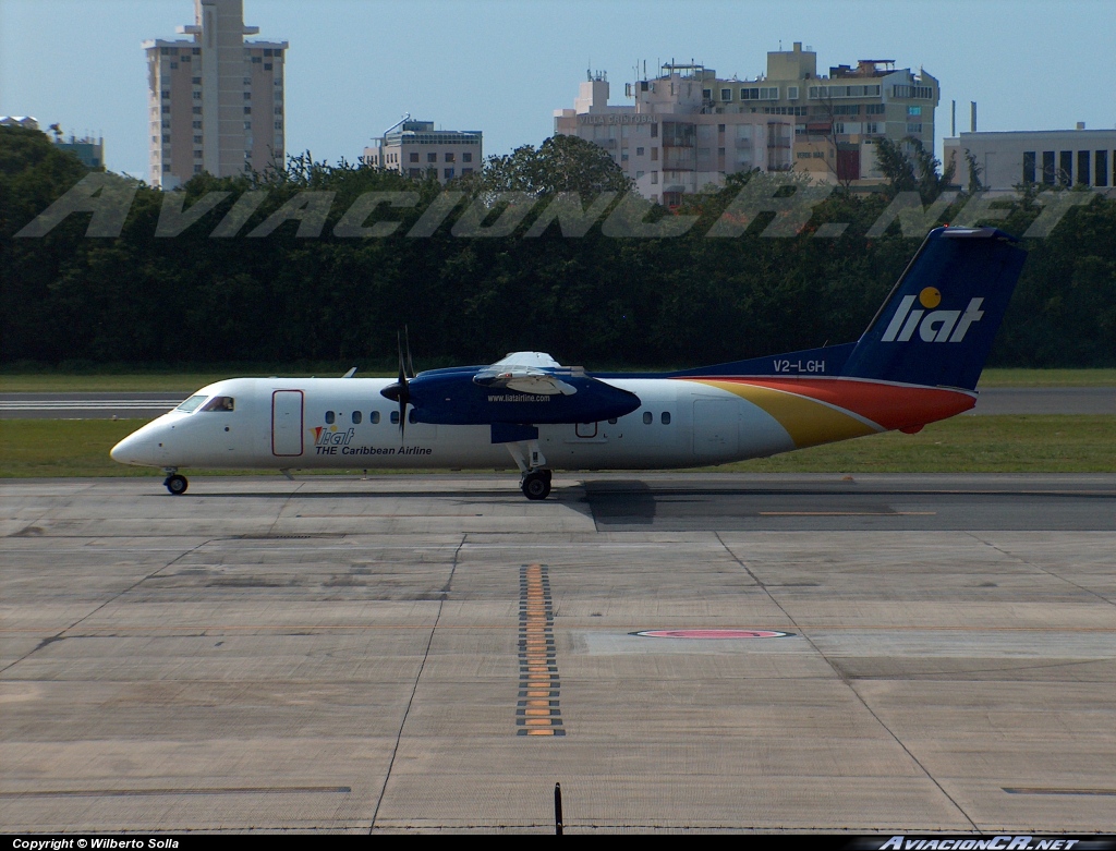 V2-LGH - de Havilland DHC-8 (Dash 8) - LIAT