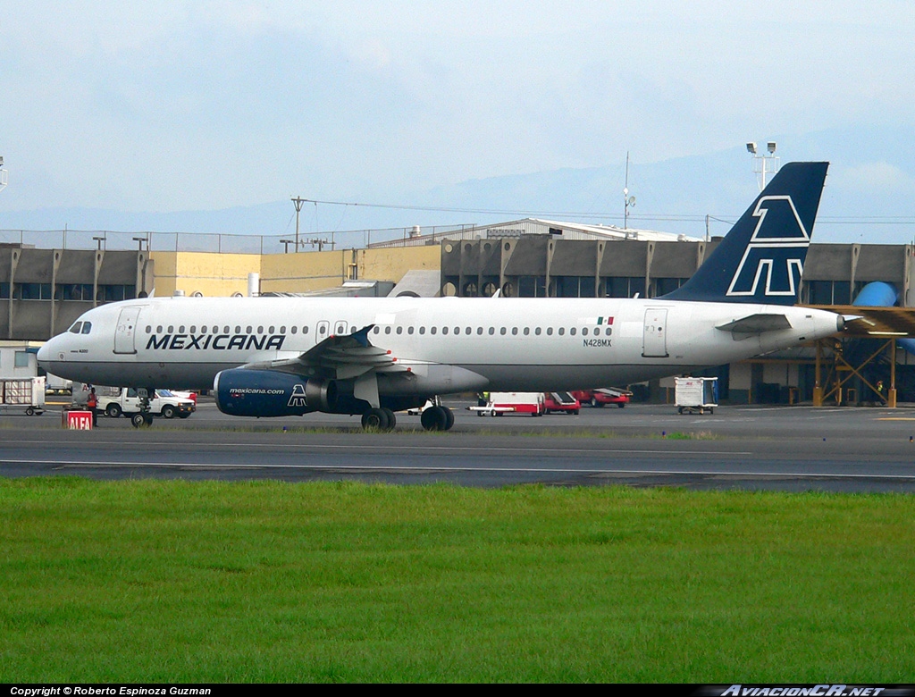 N428MX - Airbus A320-231 - Mexicana
