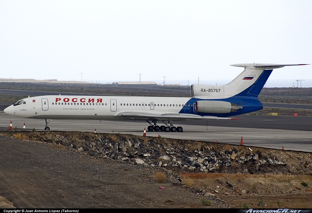 RA-85767 - Tupolev TU-154M - Rossiya Airlines