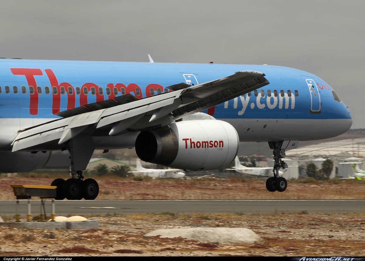 G-BYAJ - Boeing 757-204 - Thomsonfly (Britania)