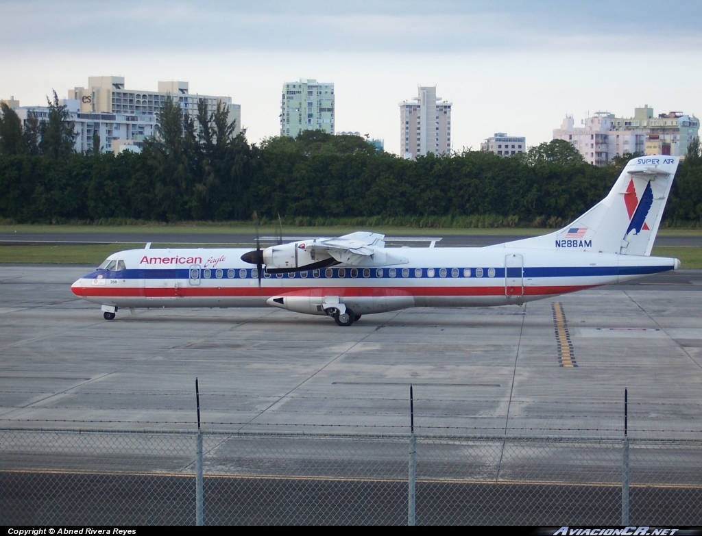 N288AM - Aerospatiale ATR-72 - American Eagle