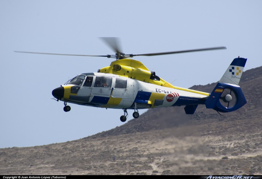 EC-GXY - Aérospatiale SA 365N1 Dauphin 2 - Gobierno de Canarias, Servivio Urgencias Canario SUC