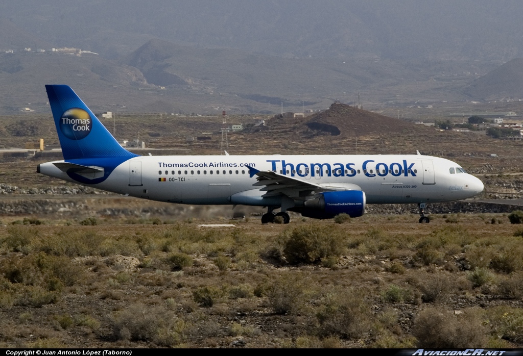 OO-TCI - Airbus A320-214 - Thomas Cook