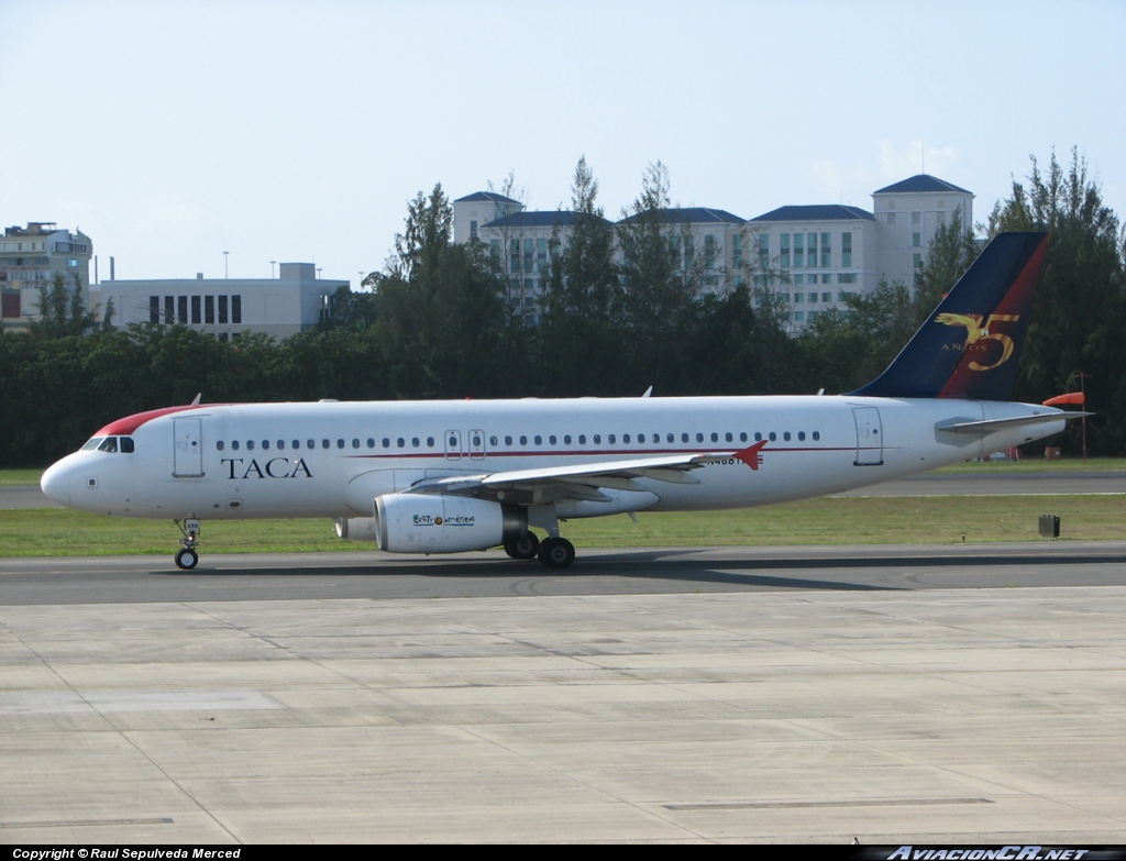 N488TA - Airbus A320-233 - TACA