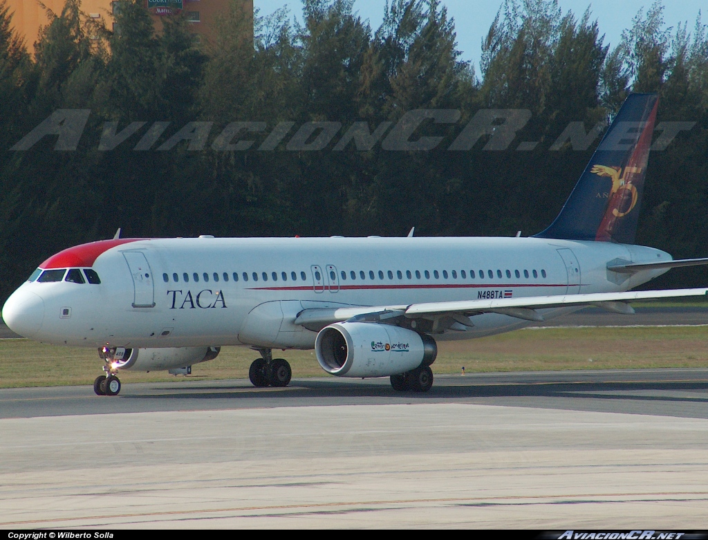 N488TA - Airbus A320-233 - TACA