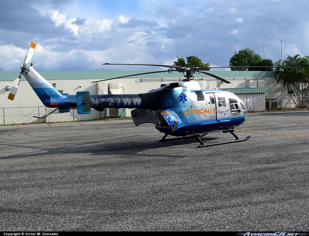 N727WW - MBB BO-105LS-A3 - Critical Air Transport