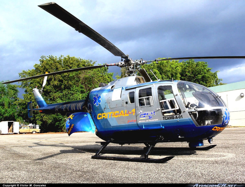 N727WW - MBB BO-105LS-A3 - Critical Air Transport