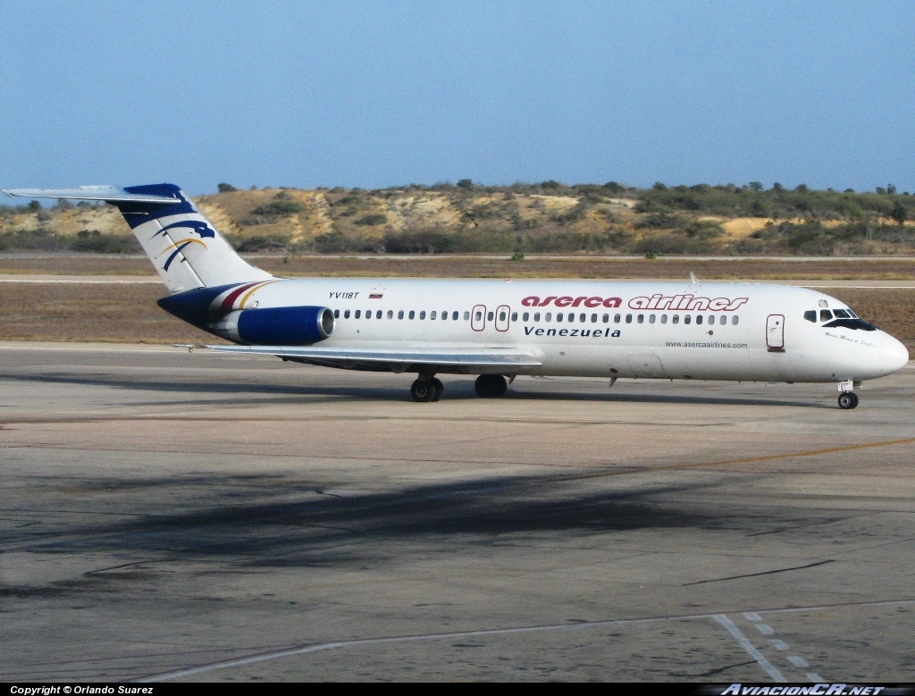 YV118T - McDonnell Douglas DC-9-31 - Aserca Airlines