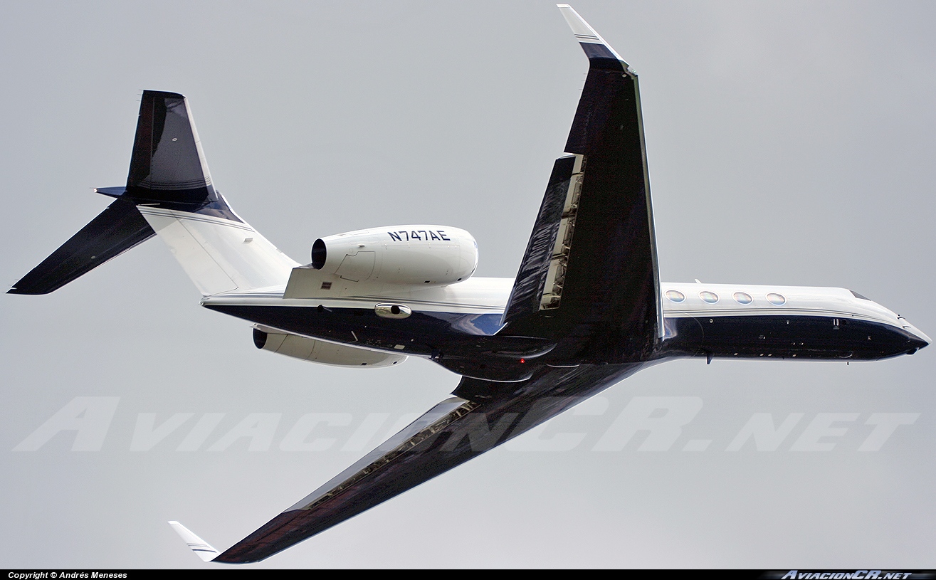 N747AE - Gulfstream Aerospace G-V-SP Gulfstream G550 - Privado