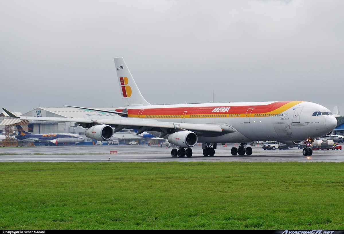 EC-GPB - Airbus A340-313X - Iberia