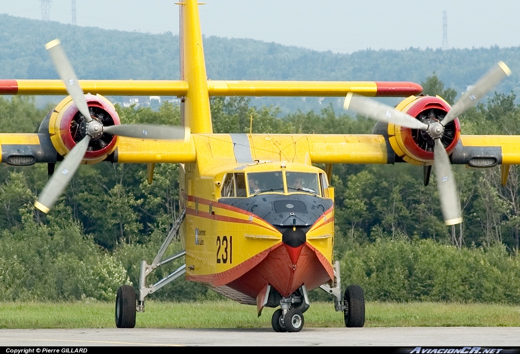 C-FTXK - Canadair CL215-1A10 - Gobierno de Québec - Servicio Aéreo Gubernamental