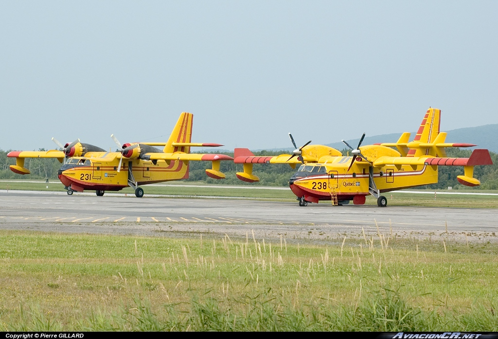 C-FASE - Canadair CL215-6B11 (CL215T) - Gobierno de Québec - Servicio Aéreo Gubernamental