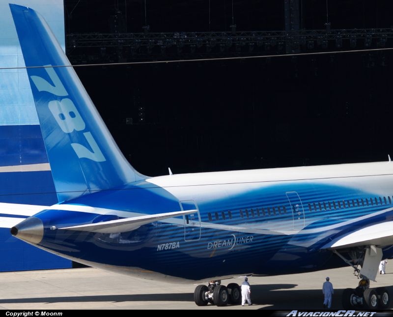 N787BA - Boeing 787-881 Dreamliner - Boeing Company