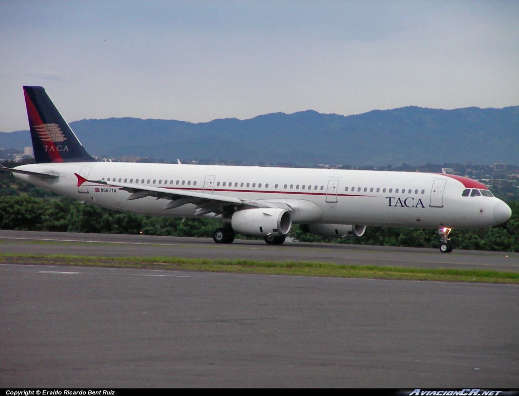 N567TA - Airbus A321-231 - TACA