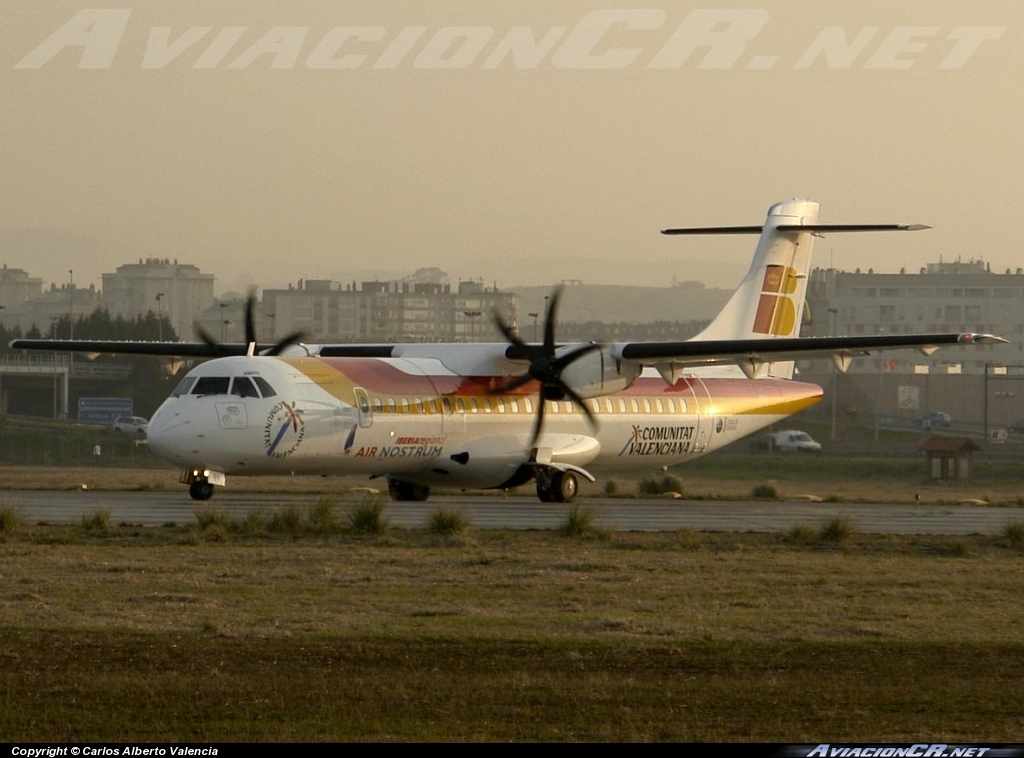 EC-HBY - ATR 72-212A - Air Nostrum (Iberia Regional)