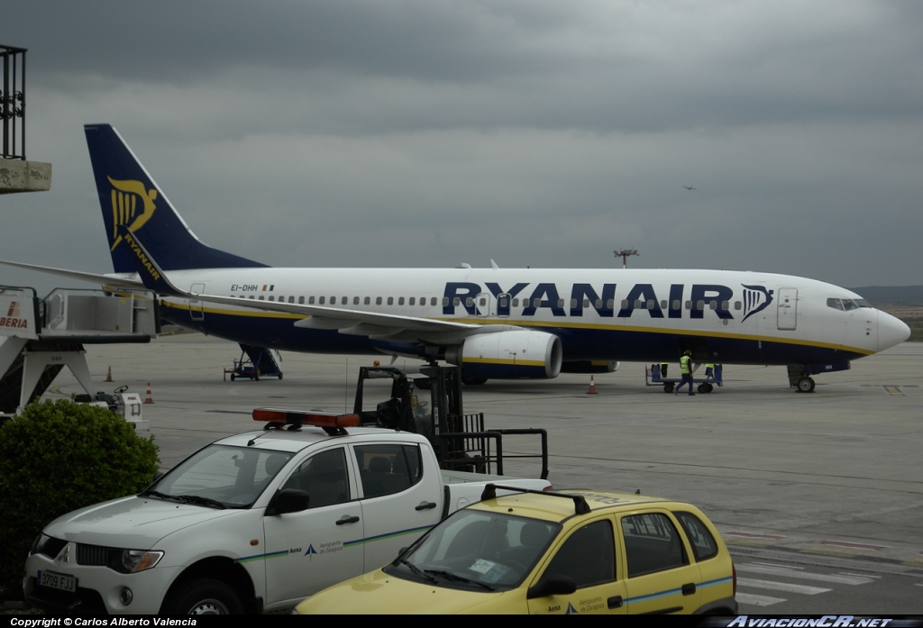 EI-DHH - Boeing 737-800 - Ryanair