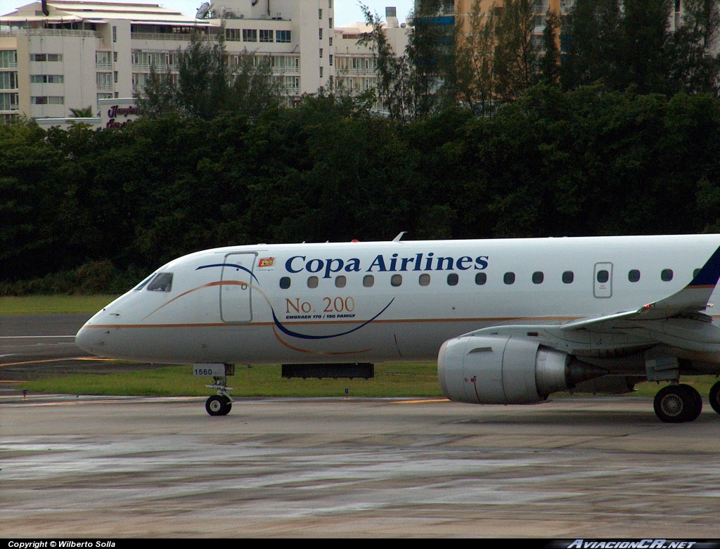 HP-1560CMP - Embraer 190-100IGW - Copa Airlines