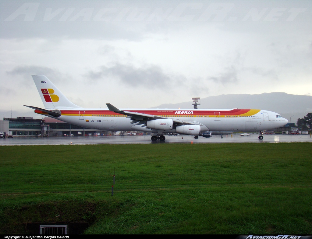 EC-HDQ - Airbus A340-313X - Iberia