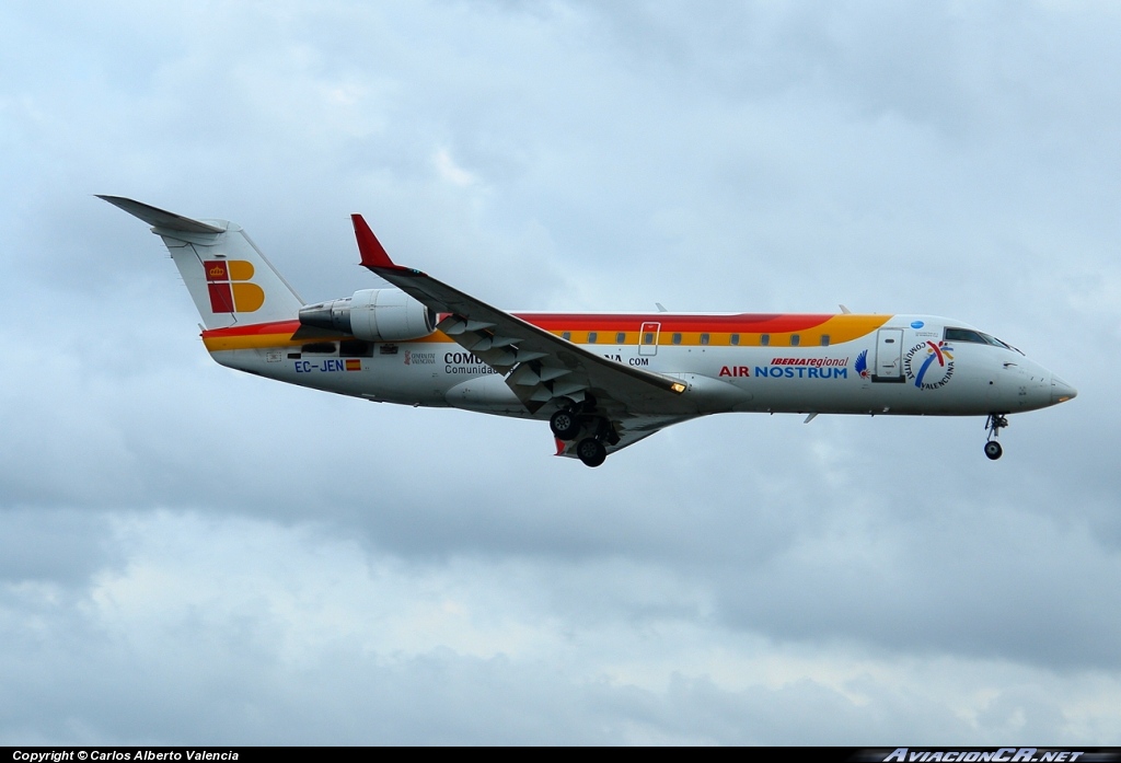 EC-JEN - Bombardier CRJ-200ER - Iberia Regional (Air Nostrum)