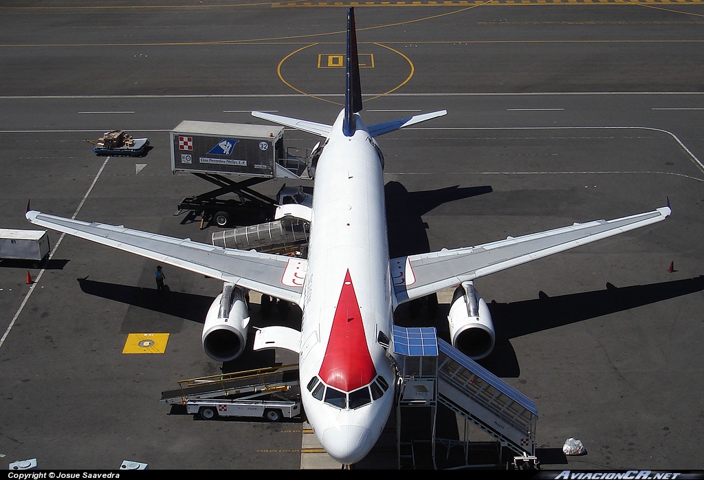 N452TA - Airbus A320-233 - TACA