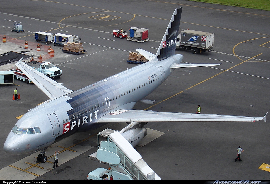 N527NK - Airbus A319-132 - Spirit Airlines