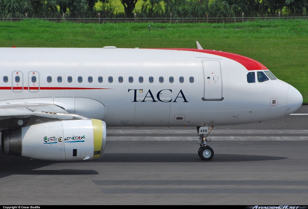 N486TA - Airbus A320-233 - TACA