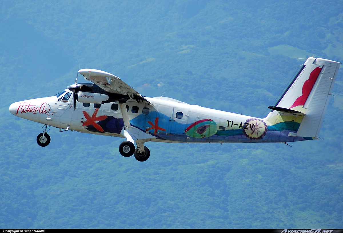 TI-AZV - De Havilland Canada DHC-6-300 Twin Otter - Nature Air