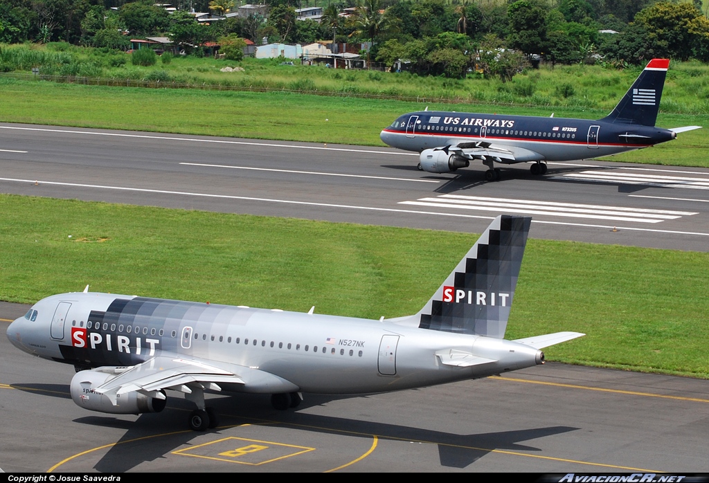 N527NK - Airbus A319-132 - Spirit Airlines