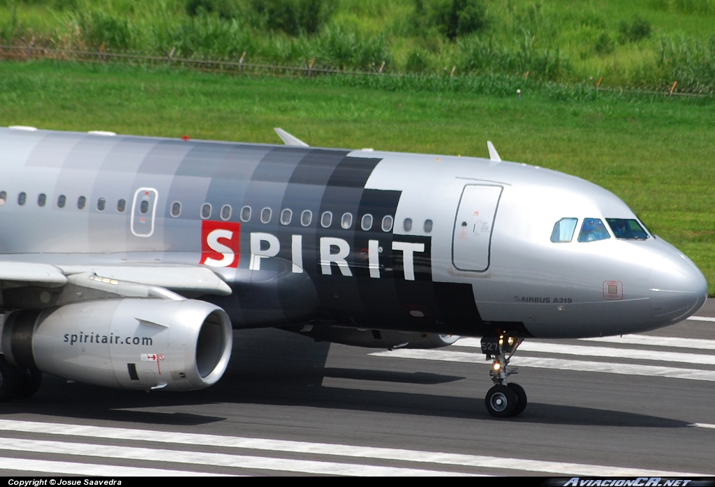 N527NK - Airbus A319-132 - Spirit Airlines