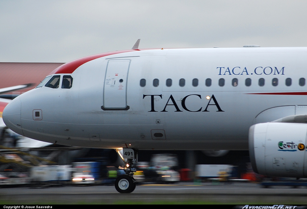 N491TA - Airbus A320-233 - TACA