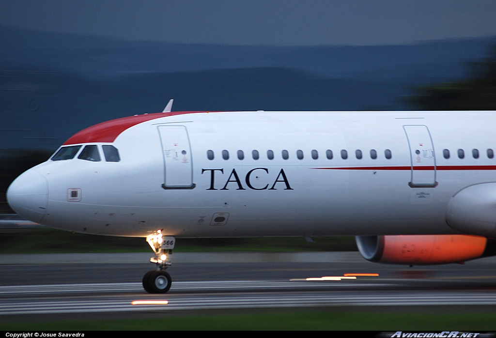 N566TA - Airbus A321-231 - TACA