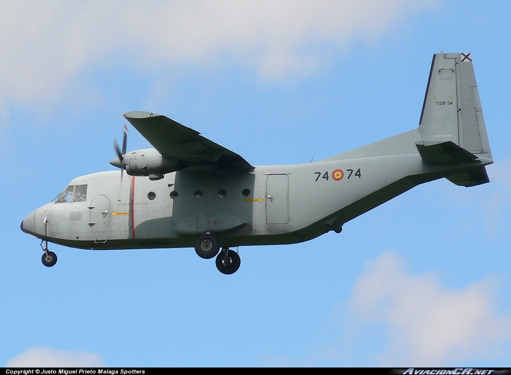 T.12B-34 - CASA C-212-100 AVIOCAR - Ejercito del Aire de España