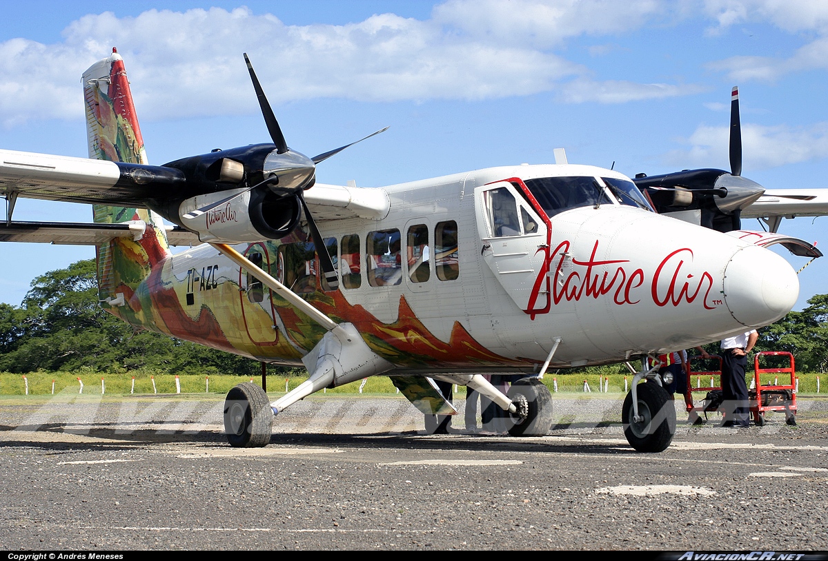 TI-AZC - De Havilland Canada DHC-6-300 Twin Otter - Nature Air