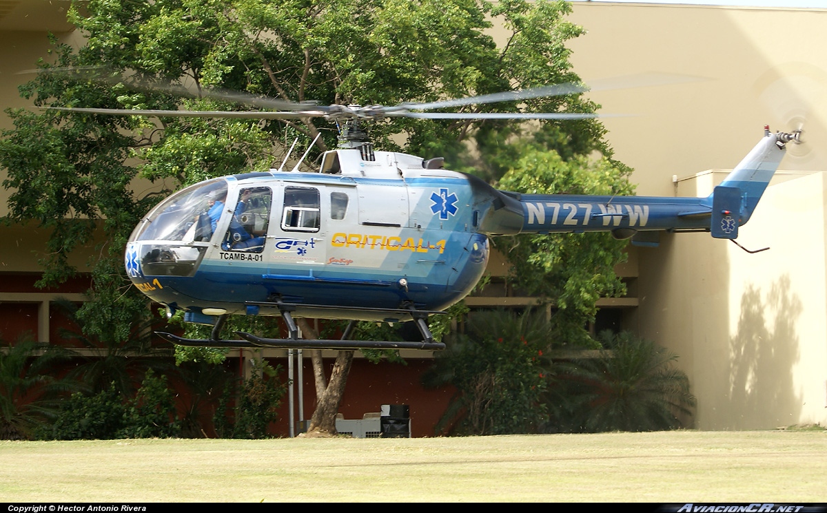 N727WW - MBB BO-105LS-A3 - Critical Air Transport