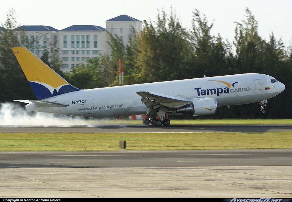 N767QT - Boeing 767-241/ER - Tampa Colombia