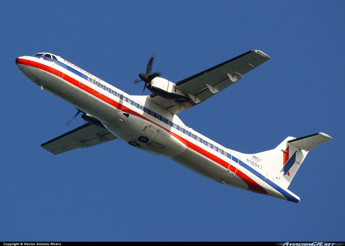 N369AT - Aerospatiale ATR-72 - American Eagle