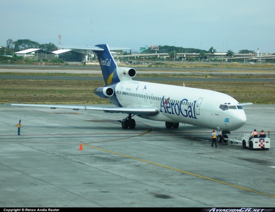 HC-CDJ - Boeing 727-200 - Aerogal