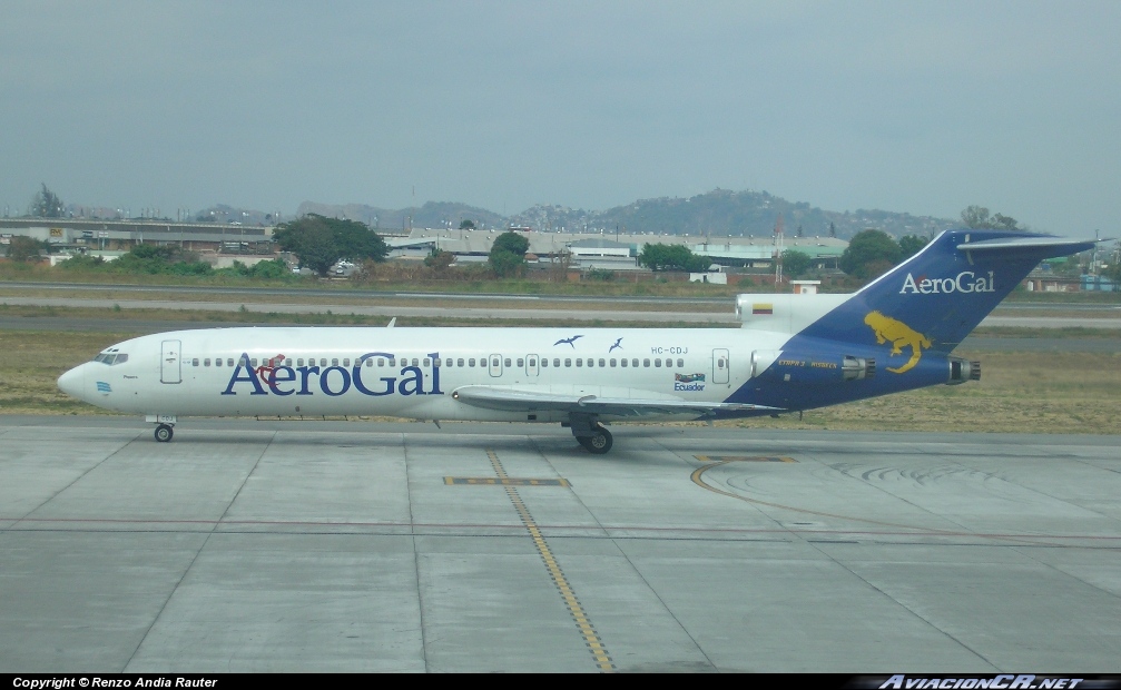 HC-CDJ - Boeing 727-200 - Aerogal