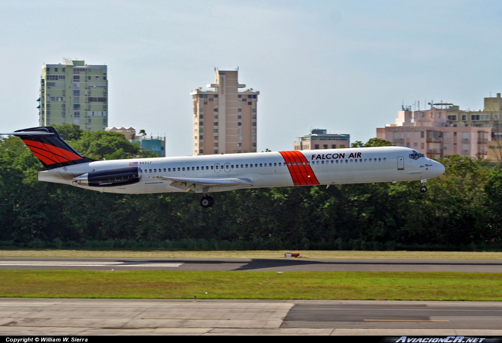 n831lf - McDonnell Douglas MD-83 - Falcon Air