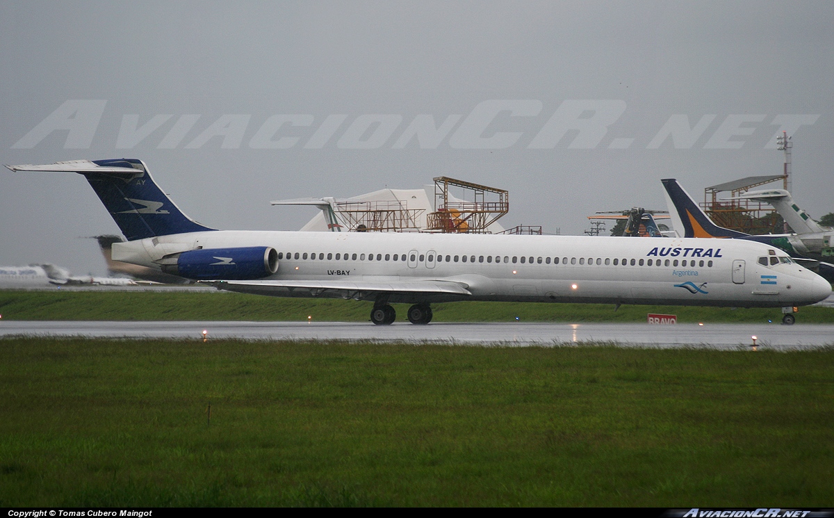 LV-BAY - McDonnell Douglas MD-83 - Austral Líneas Aéreas