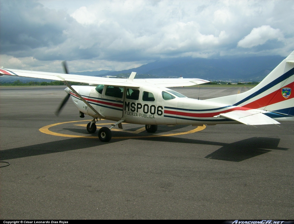 MSP006 - Cessna U206G/Soloy Turbine 206 - Ministerio de Seguridad Pública - Costa Rica