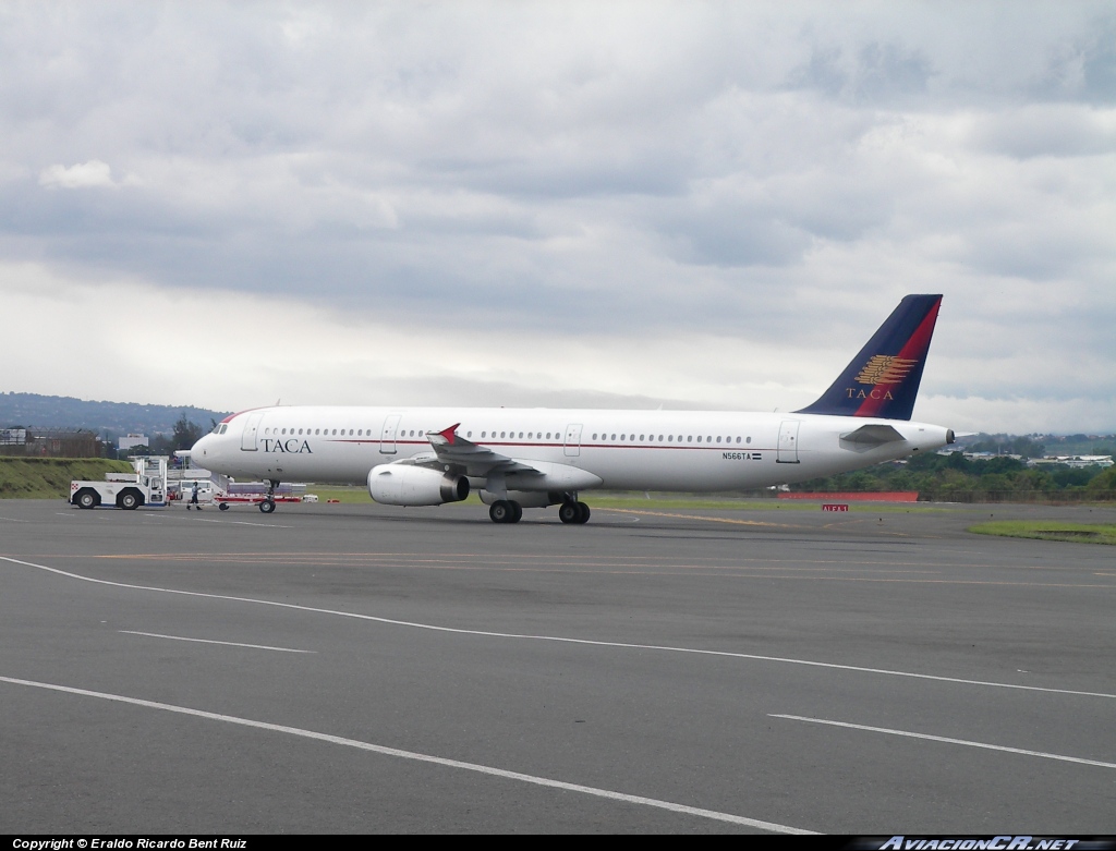 N566TA - Airbus A321-231 - TACA