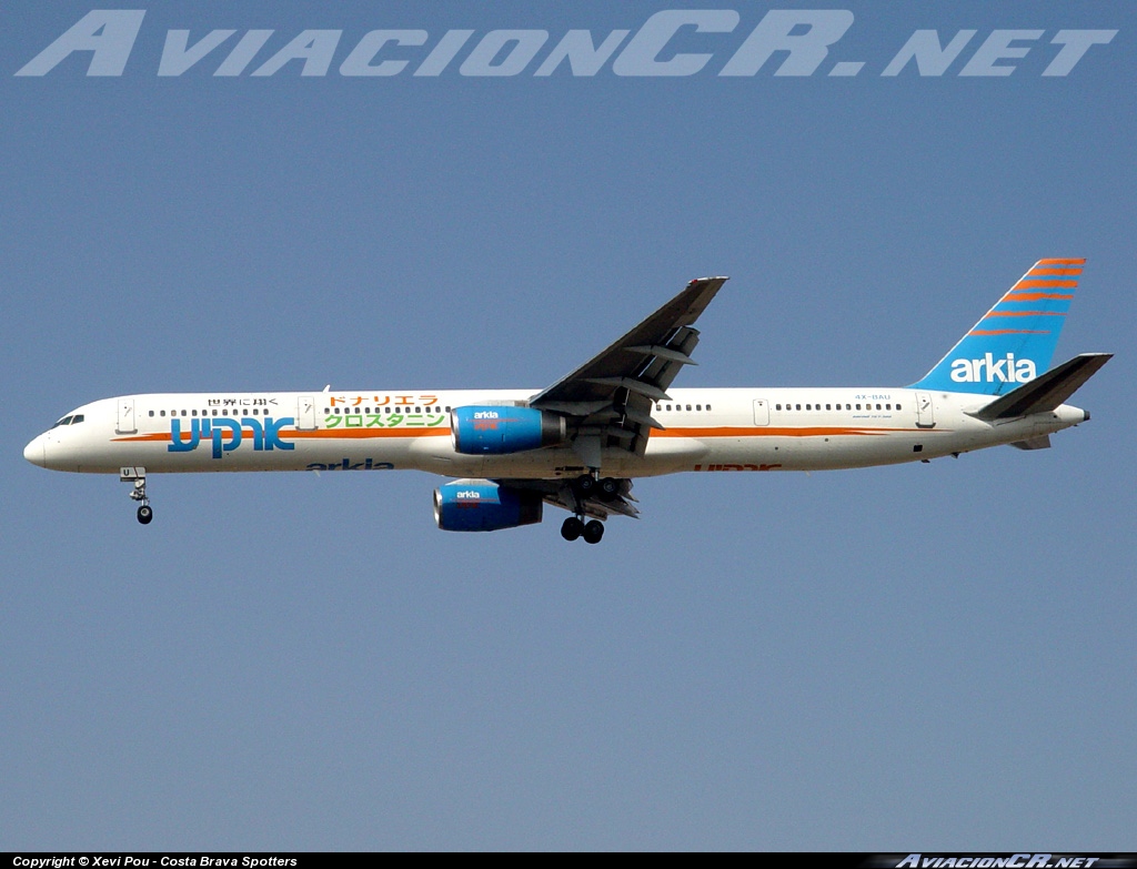 4X-BAU - Boeing 757-3E7 - Arkia Israeli Airlines