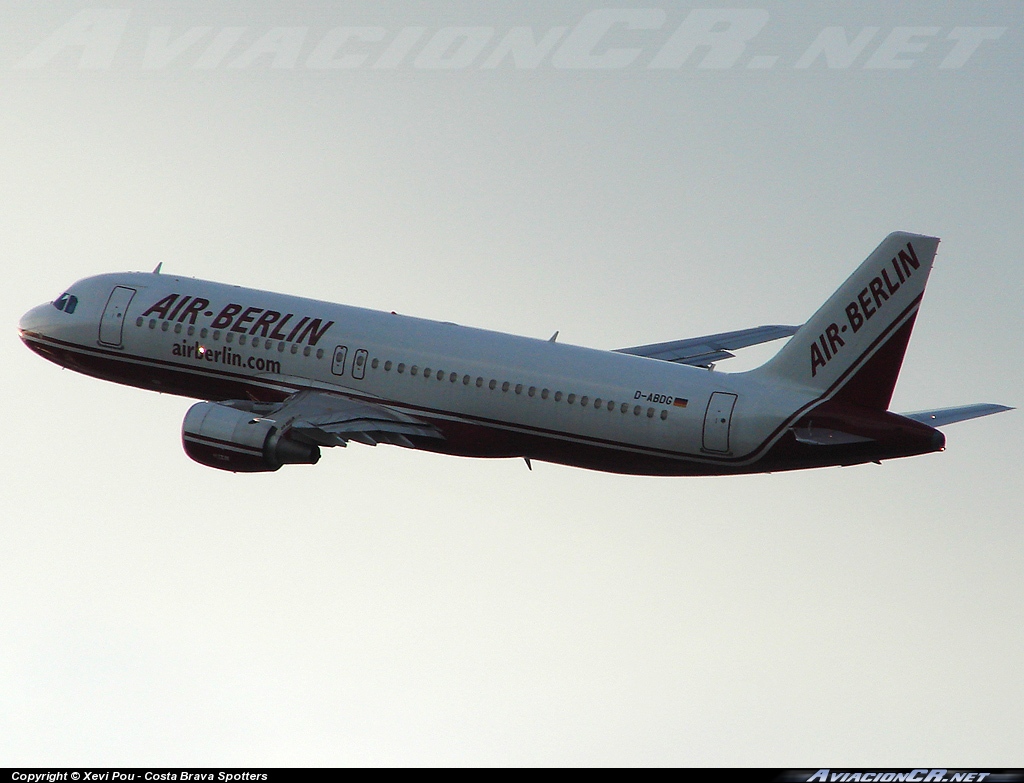 D-ABDG - Airbus A320-214 - Air Berlin