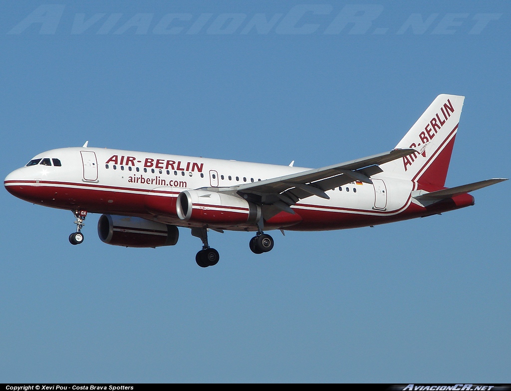 D-ABGA - Airbus A319-100 - Air Berlin