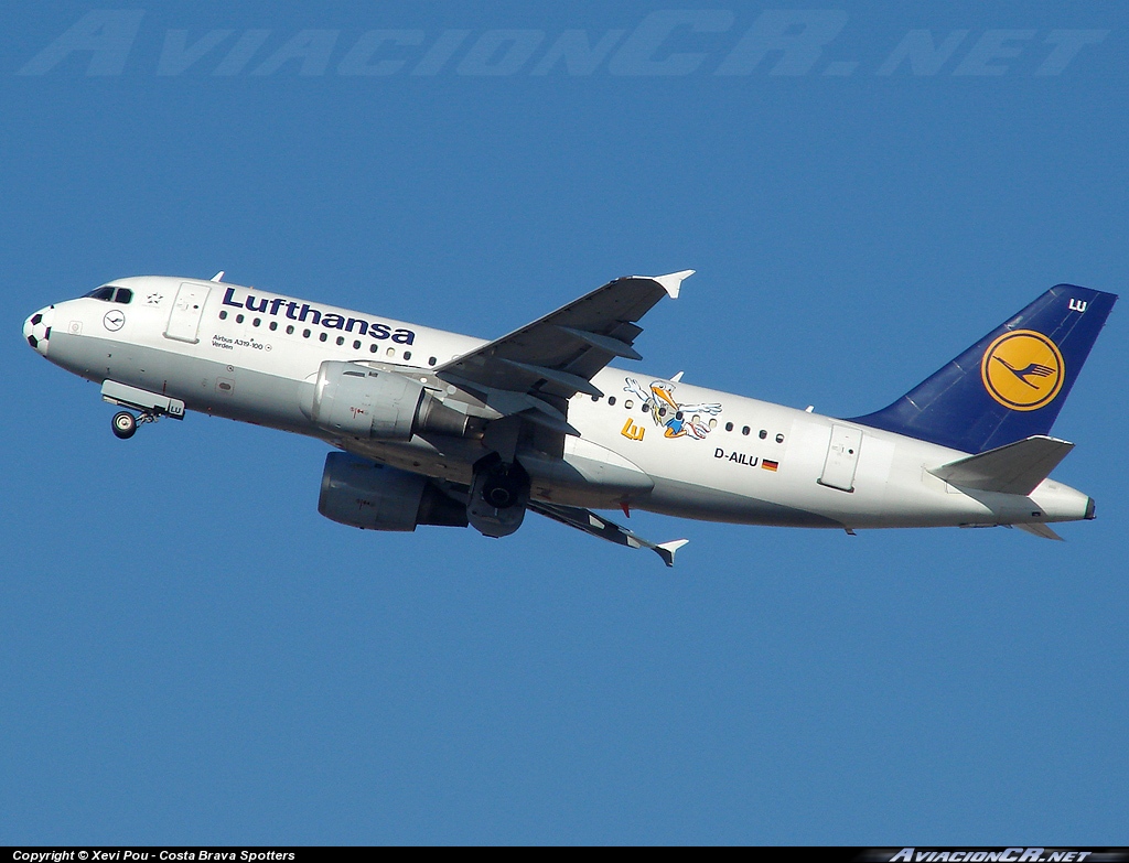 D-AILU - Airbus A319-100 - Lufthansa